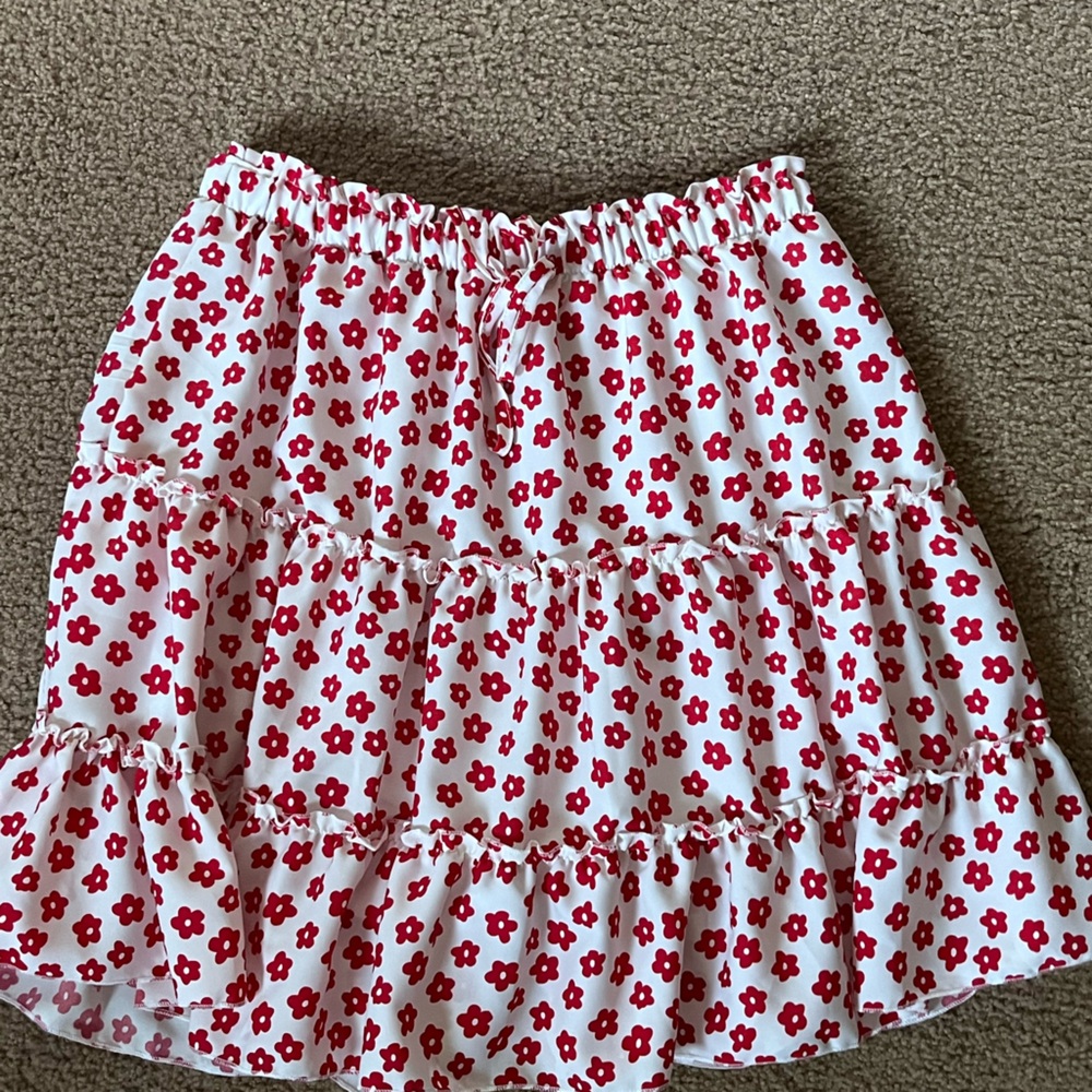 Floral skort